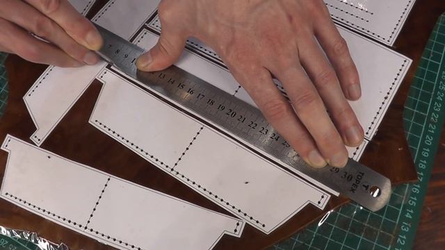 ZIPPER-клатч из натуральной кожи ручной работы бесплатная выкройка смотреть онлайн