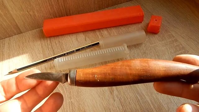 НОЖ ДЛЯ РЕЗЬБЫ ПО ДЕРЕВУ своими руками.