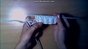 Повязка на голову-вязание спицами.Пышная повязка своими руками