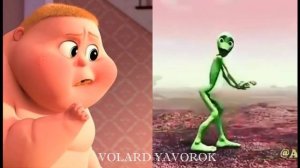 БАТЛ  МАЛЫШ БОС МОЛОКОСОС VS ЗЕЛЕНЫЙ ИНОПЛАНЕТЯНИН Dame Tu Cosita Challenge