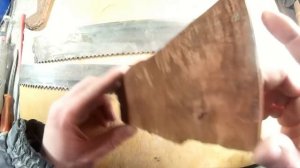 Кухонный нож из пилы своими руками