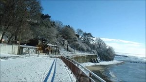 Черное море зимой