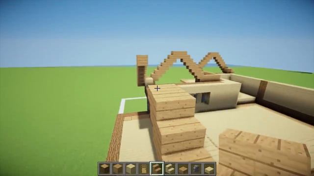Minecraft: How to Build a Large Wooden House - Tutorial 2018 /Survival/ смотреть онлайн