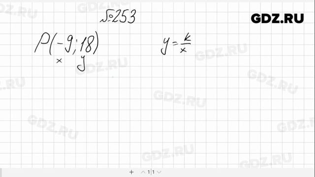 № 253- Алгебра 8 класс Макарычев смотреть онлайн