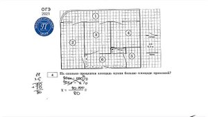 Задача №4 ОГЭ 2021 тип "КВАРТИРА"