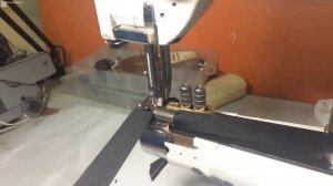 Окантовка на рукавной швейной машине AURORA A-2628