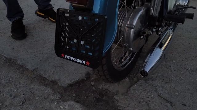 Мотоцикл ИЖ Юпитер-3 от мотоателье Ретроцикл. смотреть онлайн