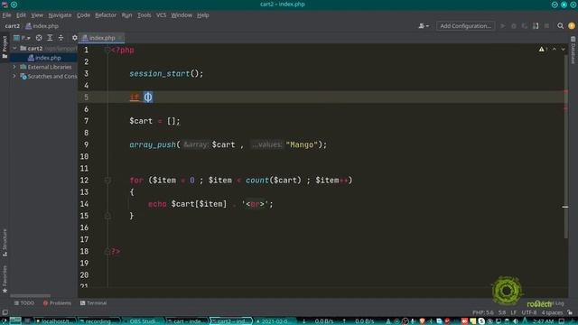 03 Sessions | PHP Cart System | 2021 смотреть онлайн
