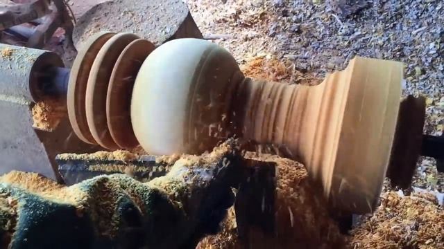 Amazing Techniques Woodworking Extreme Dangerous  Work Wooden Lathe Art Of Carpenter