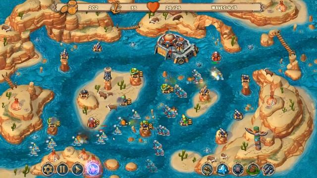 Iron Sea Frontier Defenders - Hard The West Coast - Level 16 смотреть онлайн