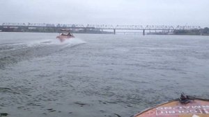 Катер АМУР - 3 с двигателем 1JZ , в движении