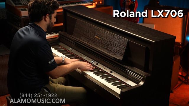 The Perfect Compromise? Roland LX706 Digital Piano Review and Demo смотреть онлайн
