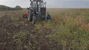 Дискатор БДМ-2.4х2П прицепной в работе