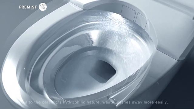 Технология PREMIST - унитаз TOTO/крышка биде TOTO смотреть онлайн