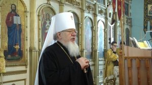 Слово митрополита Сергия в день освящения храма святой мученицы Параскевы с. Боево