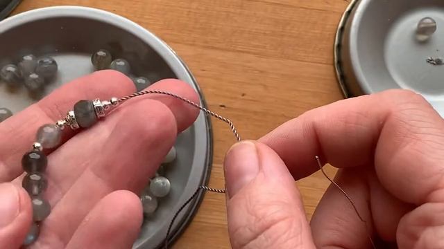 ТАЛИСМАНИЯ Четки 108 бусин - Мала из лабрадорита. Процесс создания уникальных чёток для медитации смотреть онлайн