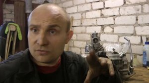 Самый мощный мопед СССР.Zongshen 190 на Зид Пилот.Примерка двигателя в раму.