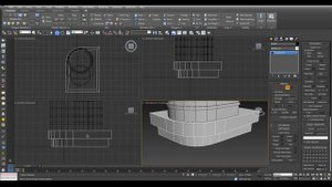 Моделирование небоскрёба (Урок 3d max для начинающих) low poly