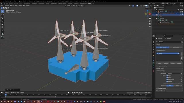 Blender Simple Rigging - Как ригать простые 3D объекты для игр