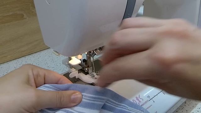 Как сделать петлю на швейной машинке. #каксделатьпетлю #рубашечнаяпетля #рубашка