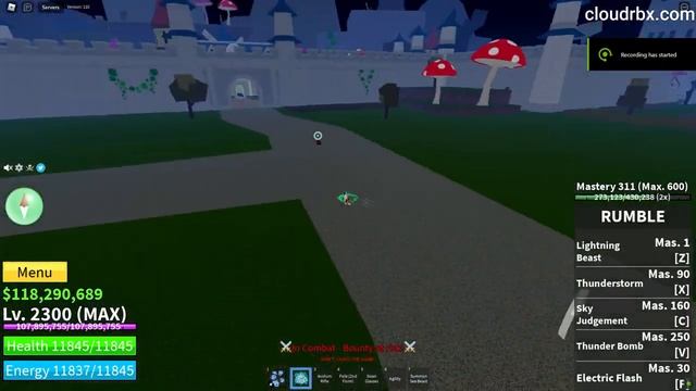 Rumble Very OP... | Bounty Hunting With Rumble | Blox Fruits | Update 17.2 | GL Roblox смотреть онлайн