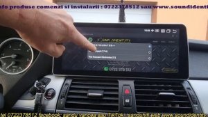 BMW X6 E71 12 3 INCHI ANDROID 11 8GB RAM & THOR EXHAUST