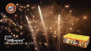 Батарея салютов Эйфория 0,8" ; 1" ; 1,2"х220 01126