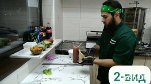 Шаурма в пите Арабская шаурма   delicious Arabic Shawarma