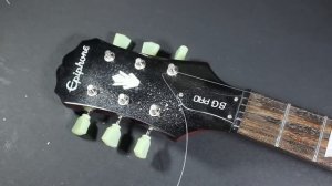 how to change strings on a Gibson SG style guitar.  Les Paul, 335, Flying Vee, Epiphone guitars