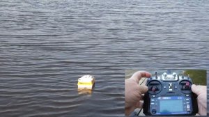 Автопилот Skipper, настройка на воде