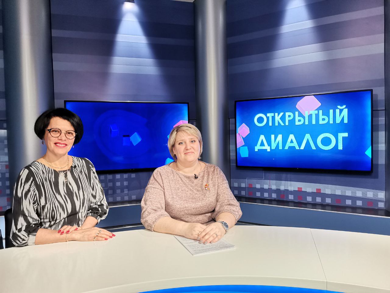 Елена Борисова и Марина Худоярова в программе "Открытый диалог" от 5 апреля 2024 г.