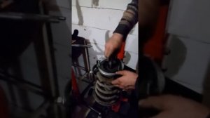 Установка проставок передних стоек Chery Tiggo