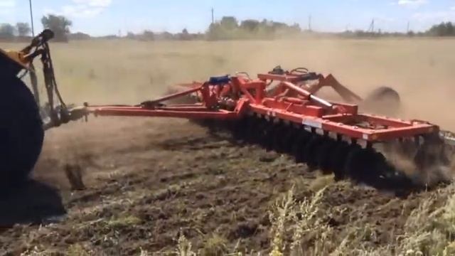 Борона дисковая БДМ 7х2ПК Артайус со спиральным катком смотреть онлайн