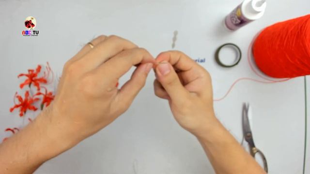 ABC TV | How To Make Red Spider Lily | Silk Wrapped Flowers (Slowly) - Craft Tutorial смотреть онлайн