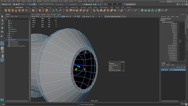 2. Modeling & High Poly (Barrel)