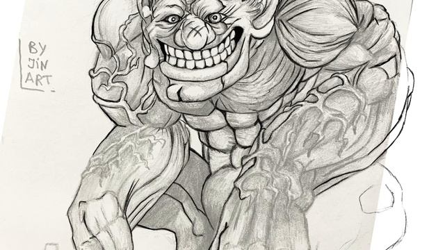 Разумный примат Фентези Арт Рисую Концепт персонажей смотреть онлайн