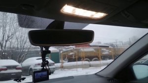 Подключение регистратора от плафона