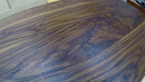 Королевская столешница из натурального шпона своими руками/как приклеить шпон/ часть 3