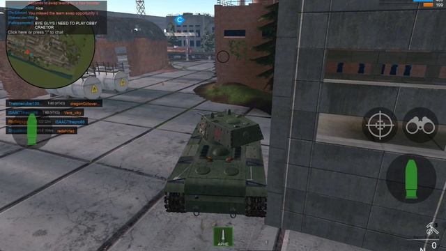 Steel titans (Roblox war thunder) KV-1E Team deathmatch Gameplay no death + Kill 10. смотреть онлайн