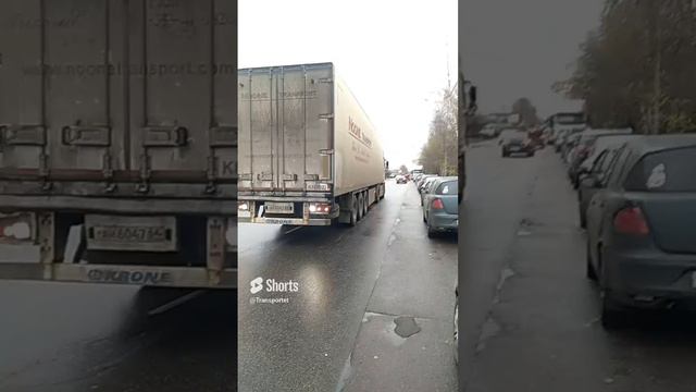Дорога перекрыта не посмотрели знак в начале дороги #Shorts
