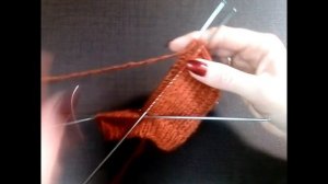 Укороченные носки на 5 спицах/Подробный мастер-класс