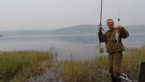 Рыбалка на Красноярском море возле села Даурское, июль 2019. (Крупный лещ на фидер).