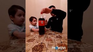 Что будет Если Смешать Кока-Колу с Ментосом / Coca Cola vs mentos | Реакция Насима Прекрасна |