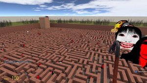 Nightmare Nico's Nextbots Pack and MUNCI FAMILY VS MAZE (Garry's Mod) Part 16