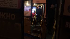 Драка водителя автобуса с пассажиром Краснодар