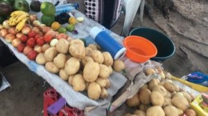 Африка.Мозамбик.Провинция Иньямбане.Поселок Тофо и его Рынки.Март2018