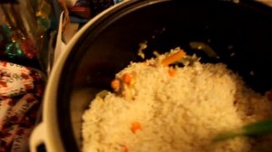 Плов с индейкой в мультиварке без режима Плов и жарка