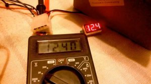 Вольтметр 0-100v (Aliexpress). Демонстрация работы в диапазоне 0-27в с отдельным питанием.