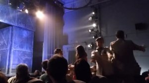 Спектакль ВИЗИТ СТАРОЙ ДАМЫ - Новый театр - окончание спектакля - 20.11.2016 г.