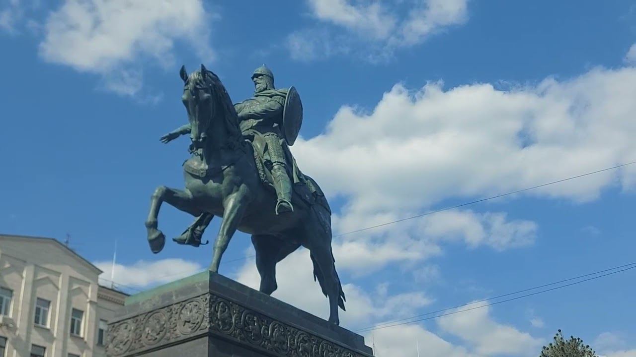 Центральная площадка фестиваля "Московская весна" на Тверской площади (06.05.22)